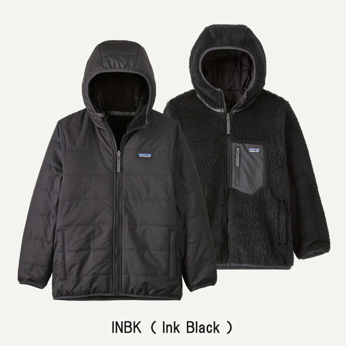 patagonia（パタゴニア） リバーシブルフーディ5T パタゴニア　Patagonia キッズ フレディ レディ リバーシブル ジャケット・ブルゾン