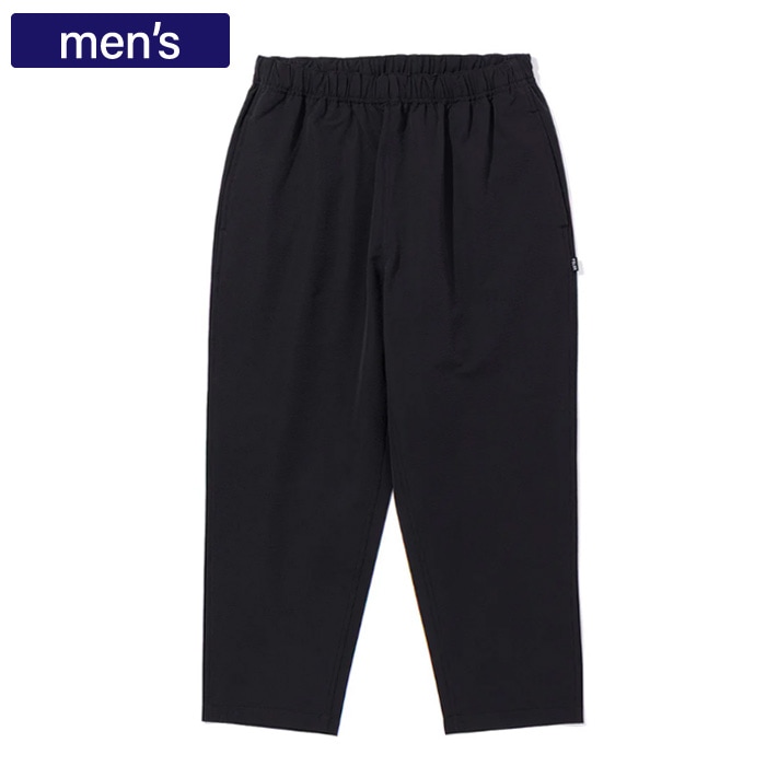 POLER ポーラー ロングパンツ SEERSUCKER EASY PANTS メンズ ブラック