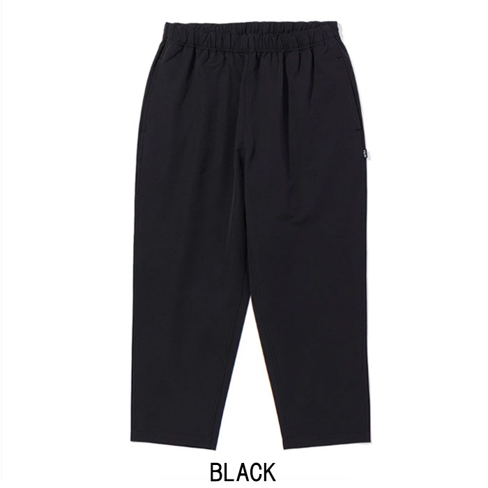 POLER ポーラー ロングパンツ SEERSUCKER EASY PANTS メンズ ブラック