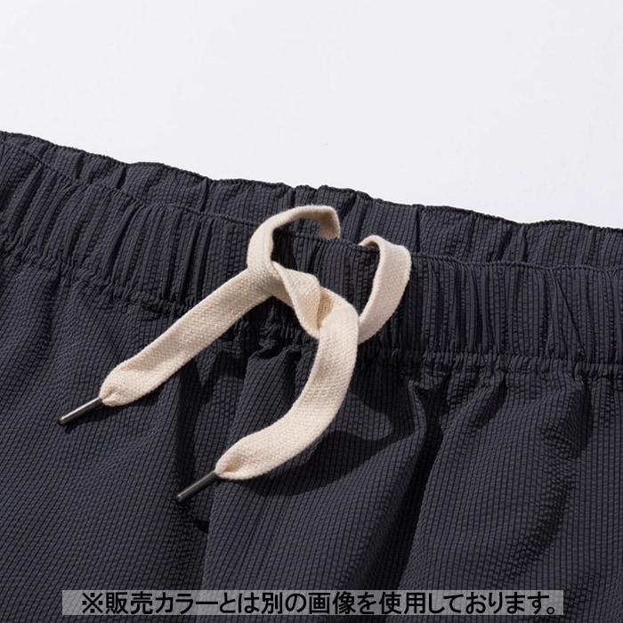 POLER ポーラー ロングパンツ SEERSUCKER EASY PANTS メンズ ブラック
