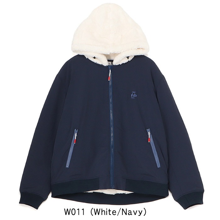 CHUMS チャムス ブービーエルモフーデッドブルゾン レディース