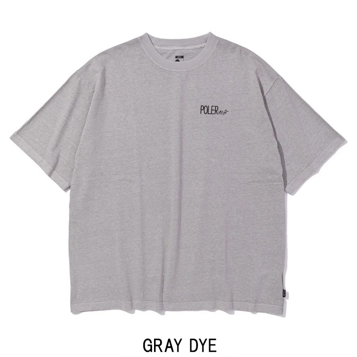 POLER ポーラー トップス PIGMENT DAY ONE RELAX FIT TEE メンズ