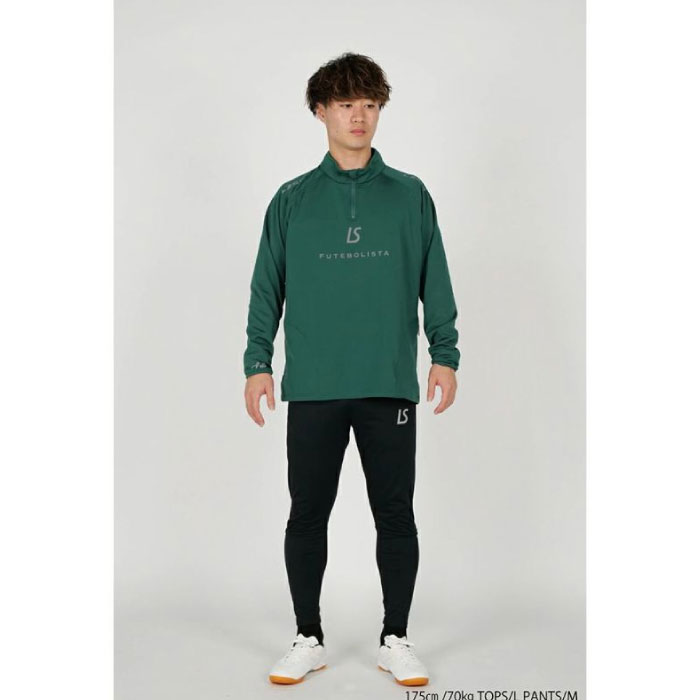 LUZ e SOMBRA ルースイソンブラ LS 2WAY HALF ZIP TOP ハーフジップ