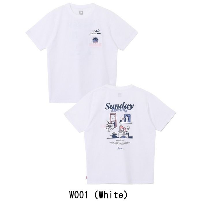 CHUMS チャムス トップス ドライサンデーモーニングポケットTシャツ