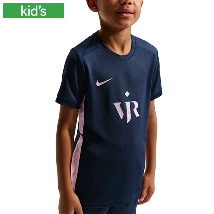 NIKE ナイキ 半袖 ヴィニシウス アカデミー ジュニア Dri-FIT ネイビー