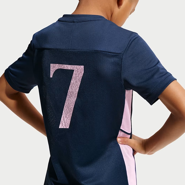 NIKE ナイキ 半袖 ヴィニシウス アカデミー ジュニア Dri-FIT ネイビー