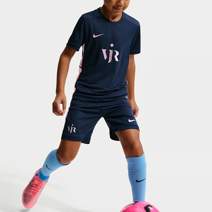 NIKE ナイキ 半袖 ヴィニシウス アカデミー ジュニア Dri-FIT ネイビー