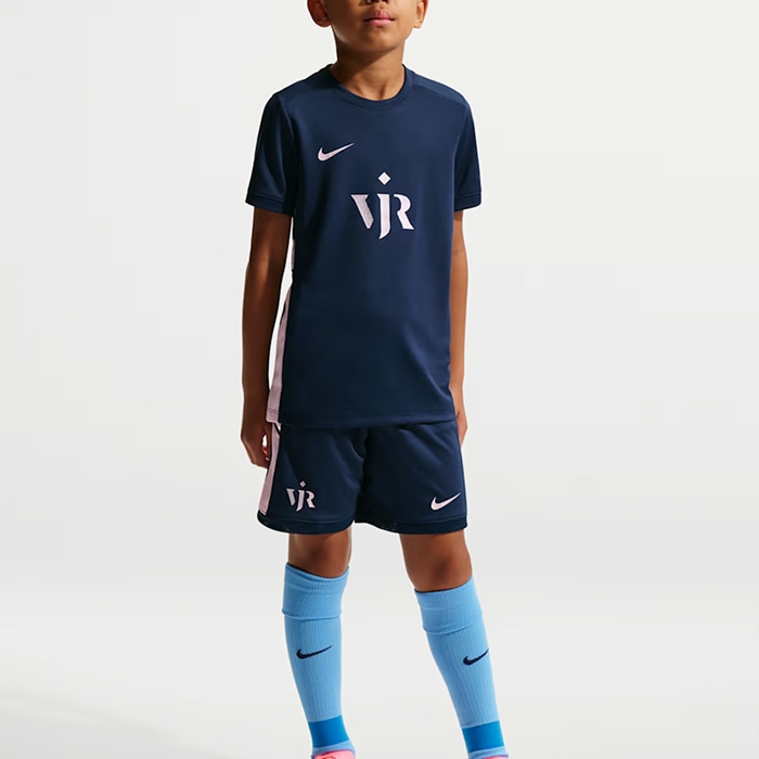 NIKE TN サッカーシャツ ヴィニシウス着 MAX PLUS NIKE ナイキ 半袖 ヴィニシウス アカデミー ジュニア Dri-FIT ネイビー