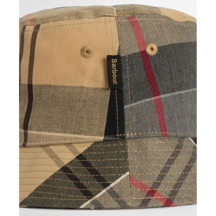 Barbour バブアー 帽子 Telfield タータン バケットハット ユニ