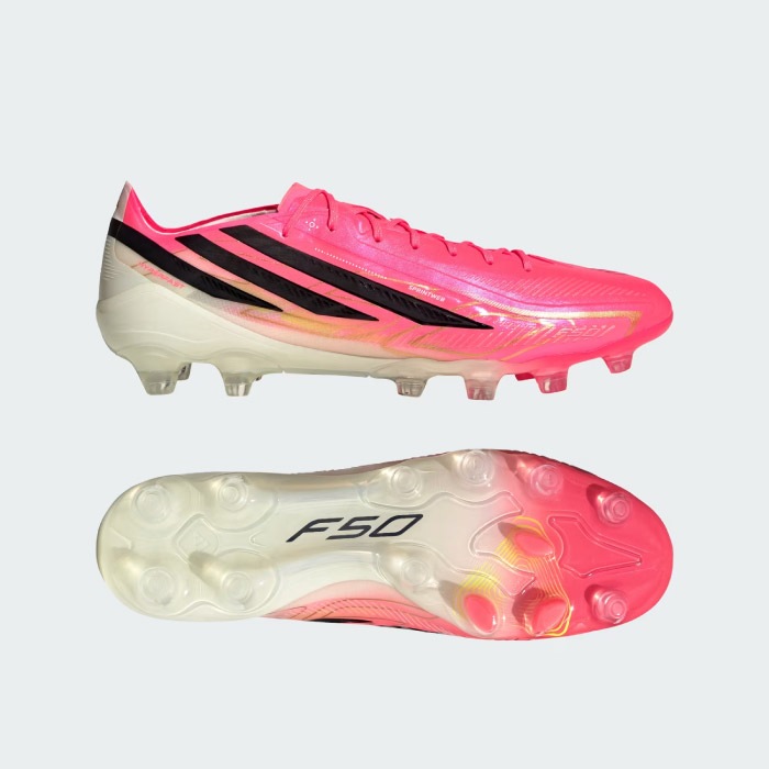 アディダス F50 ピンク スパイクシューズ adidas アディダス F50 ハイパーファスト エリート HG/AG JAPAN メンズ