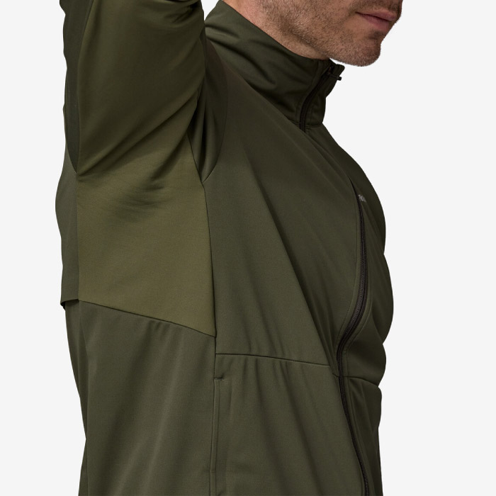 patagonia - パタゴニア　メンズM ソフトシェルジャージ patagonia パタゴニア メンズ・ウインド・シールド・ジャケット