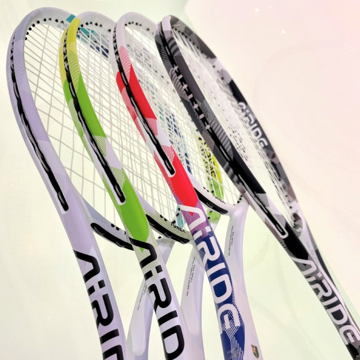 YONEX ヨネックス ソフトテニスラケット エアライド ガット張り上げ済