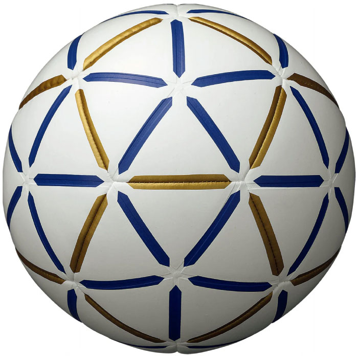 【6個セット】ハンドボール モルテン 1号球 d60 検定球 ホワイト×ブルー H1D4000-BW molten モルテン D60 ハンドボール 1号球 中学生女子 小学生男子用