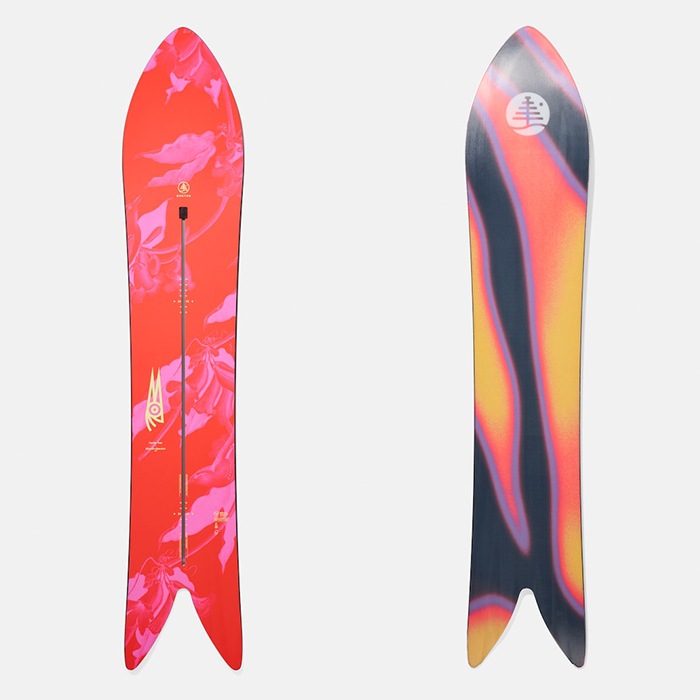 K2 スノーボード 赤 フラワー柄　バートン K2 スノーボード 赤 フラワー柄 バートン K2 スノーボード 赤 フラワー