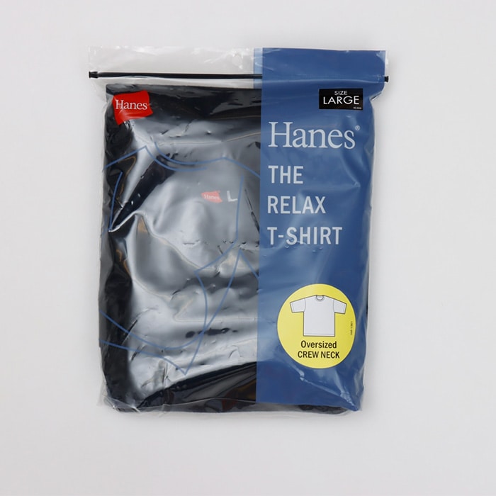 Hanes ヘインズ 半袖 THE RELAX オーバーサイズド クルーネックTシャツ
