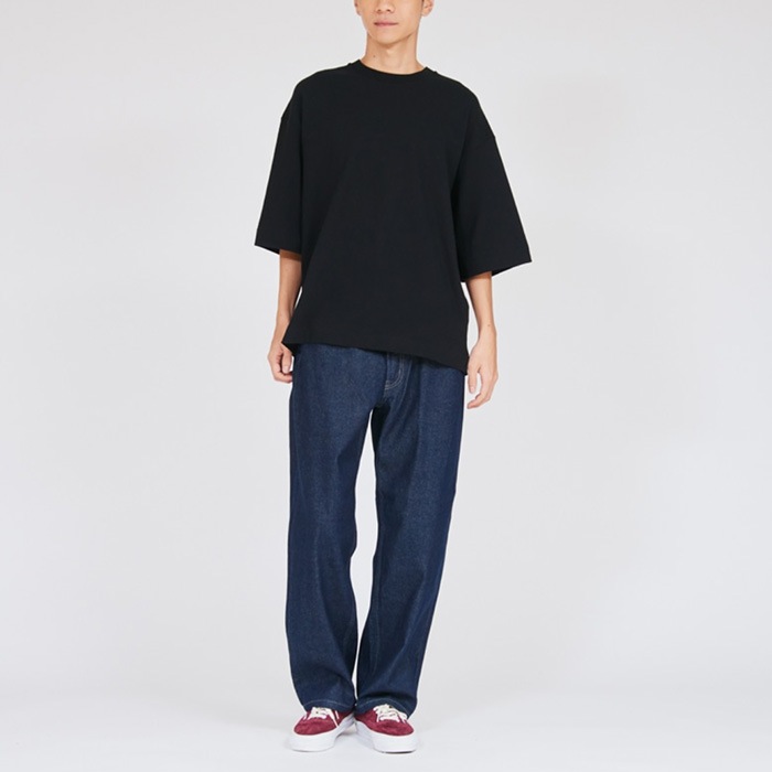 Hanes ヘインズ 半袖 THE RELAX オーバーサイズド クルーネックTシャツ