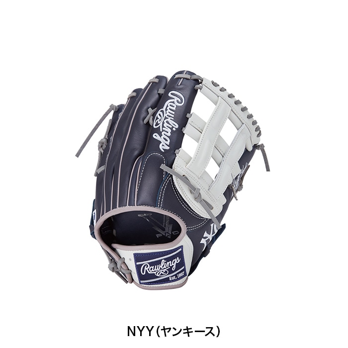Rawlings ローリングス 野球グローブ 軟式 HYPER TECH MLB TEAM 外野手