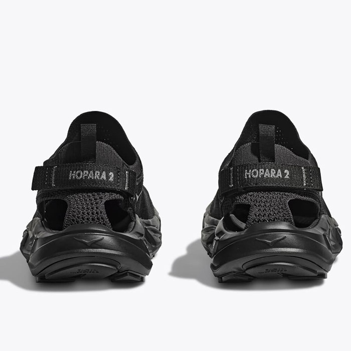 【箱あり/美品】HOKA HOPARA2 ホパラ2スポーツサンダル ブラック HOKA サンダル メンズ HOPARA 2 ホパラ 2 水陸両用 ブラック
