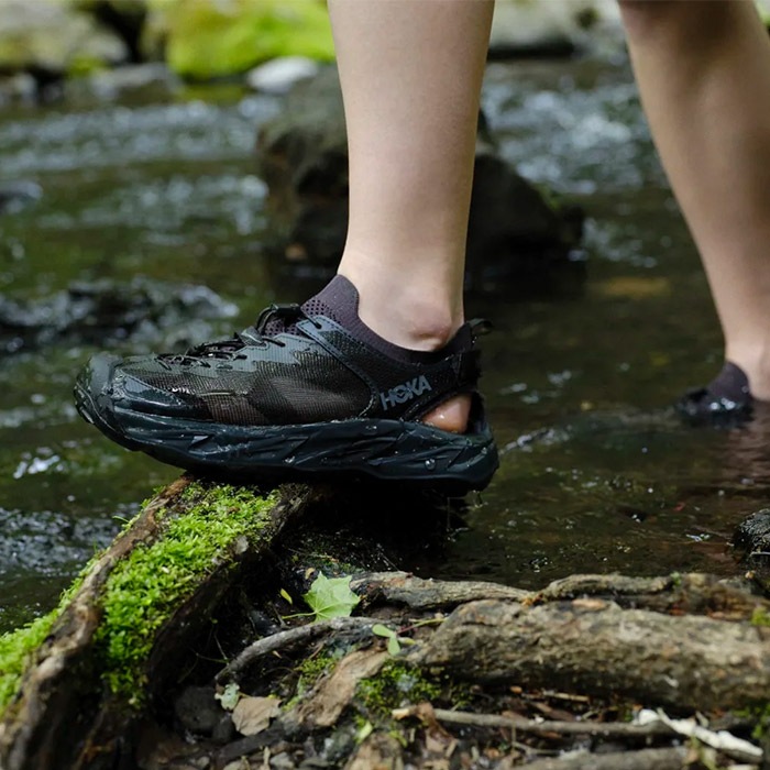 HOKA サンダル メンズ HOPARA 2 ホパラ 2 水陸両用 ブラック