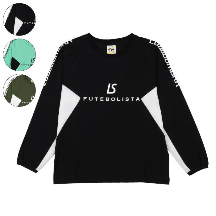LUZ e SOMBRA ルースイソンブラ シャツ Jr LS LOGO DRY L/S CREW TOP