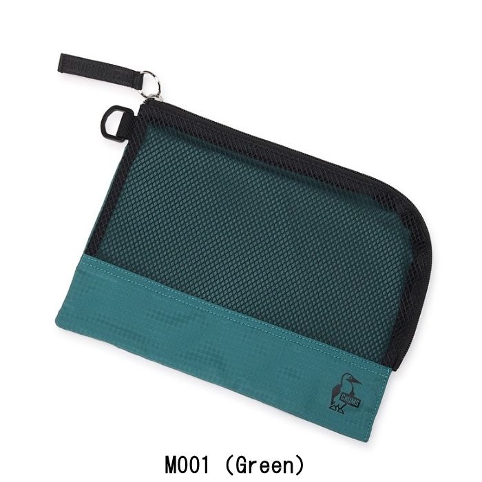 CHUMS チャムス MESH POUCH メッシュポーチ 小物入れ 収納 ケース 旅行