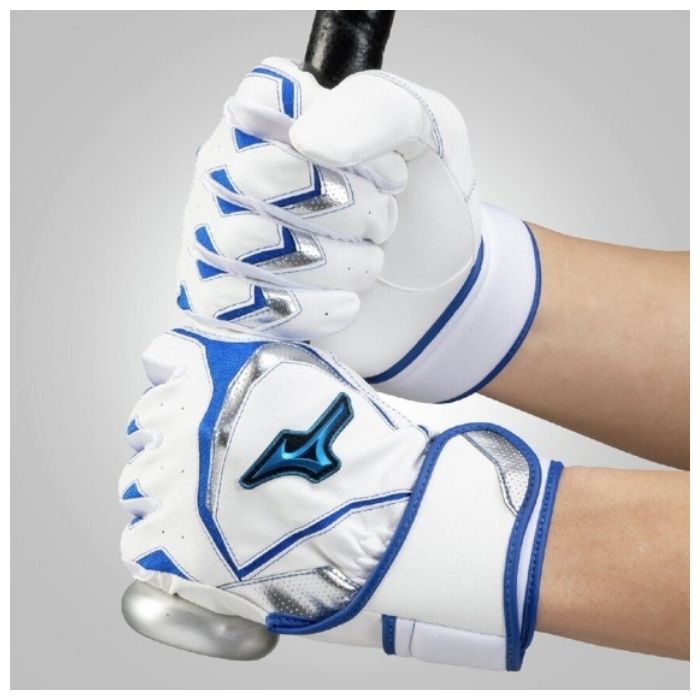 MIZUNO ミズノ バッティンググローブ ウィルドライブ ブルー【両手用