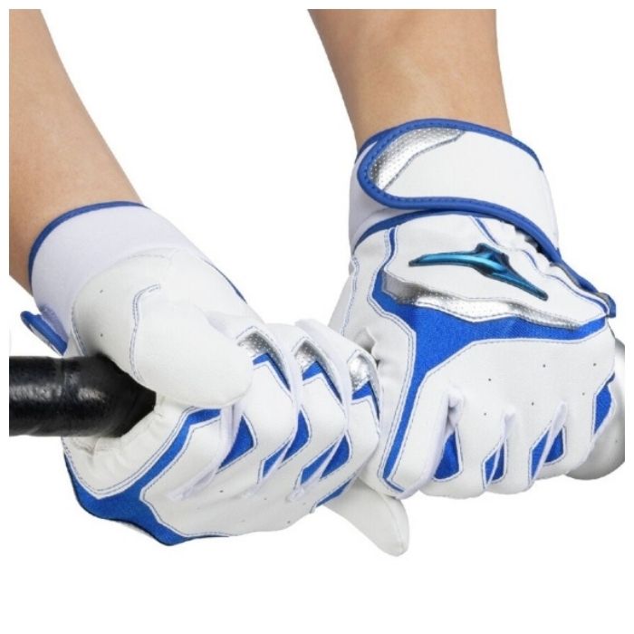 MIZUNO ミズノ バッティンググローブ ウィルドライブ ブルー【両手用