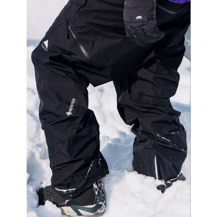 BURTON GORE-TEX スノーボードパンツ ブラック BURTON 23-24 バートン メンズ スノーボード ウエアー [ak
