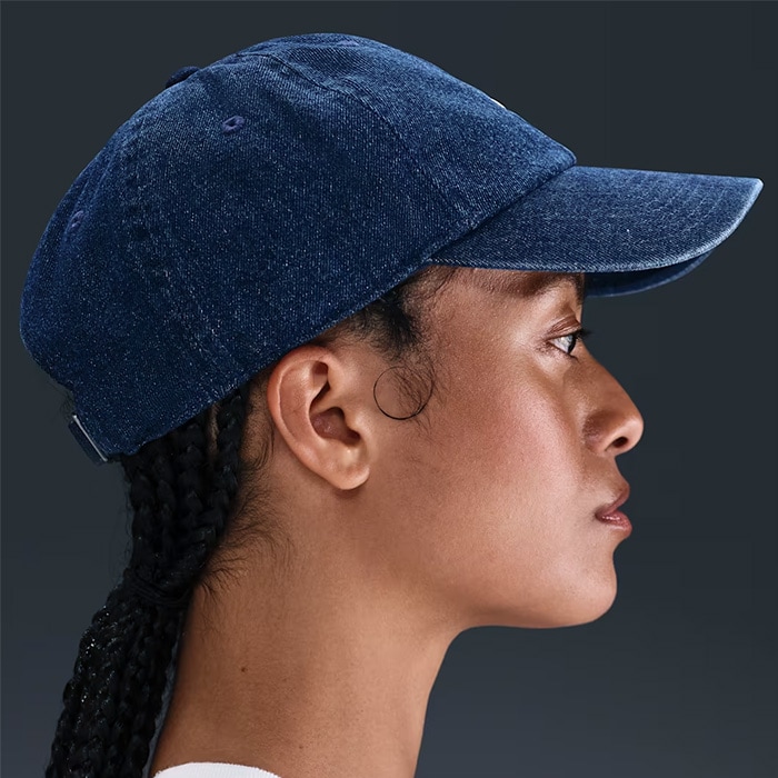 NIKE ナイキ クラブ アンストラクチャード デニム キャップ ブラック