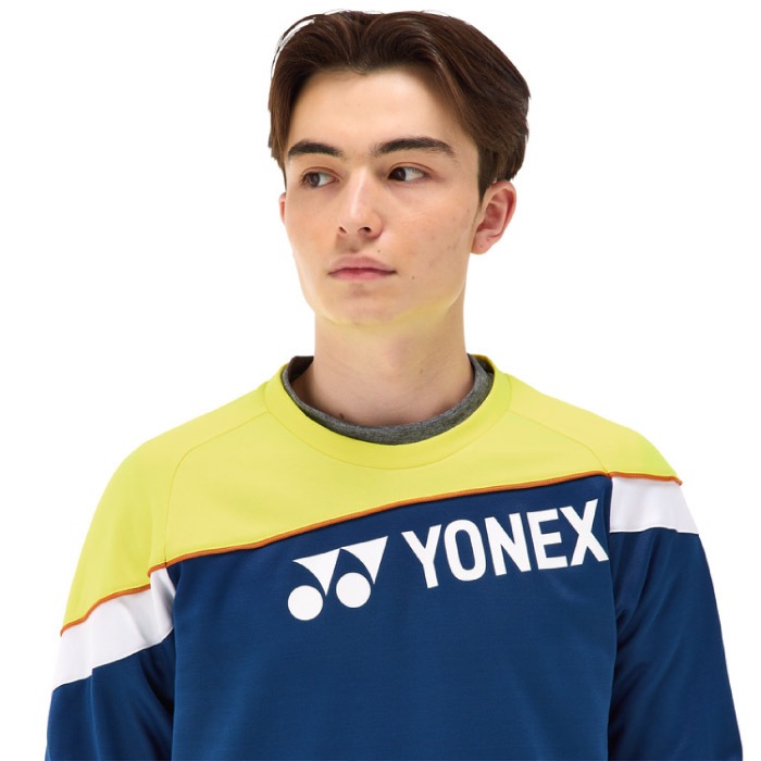 YONEX ヨネックス アウター ユニライトトレーナー 紺x黄 ピンクx紺 紫x