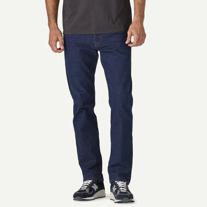 patagonia ストレッチストレートデニムパンツ 31-32 自然大好き！ニッチ・リッチ・キャッチ パタゴニア patagonia 【セール