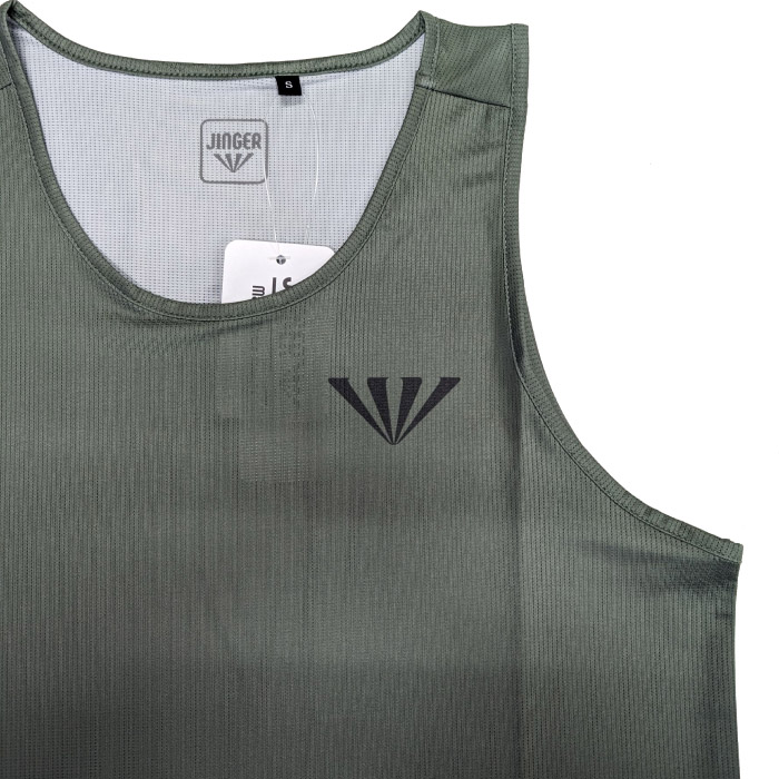 JINGER ジンガー グラデーションランニングタンクトップ ランニング