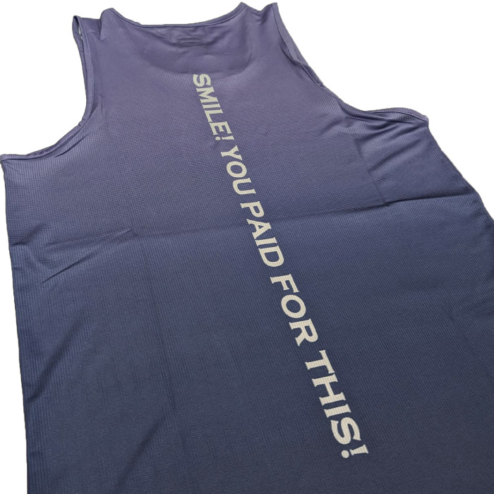 JINGER ジンガー グラデーションランニングタンクトップ ランニング