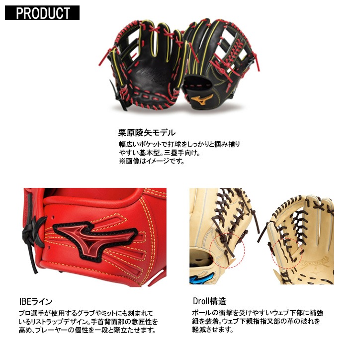 Mizuno ミズノ 野球グローブ グラブ ジュニア軟式用 グローバル