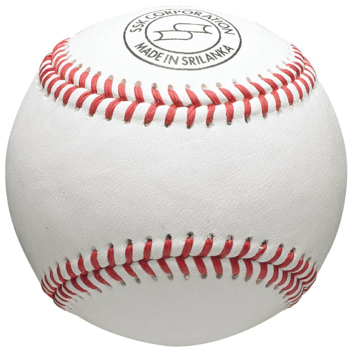 SSK エスエスケイ 高校練習球 硬式ボール 1球 野球 天然皮革 GD85