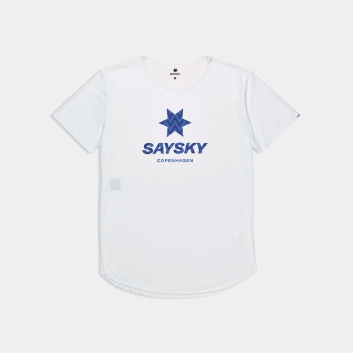 SAYSKY セイスカイ メンズ ランニングTシャツ Zig Zag Flow T-shirt