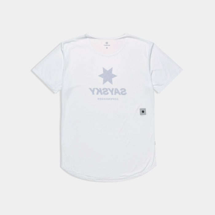 SAYSKY セイスカイ メンズ ランニングTシャツ Zig Zag Flow T-shirt