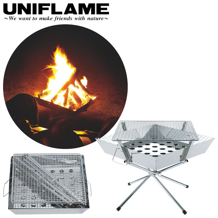 ユニフレーム ファイアグリル UNIFLAME 焚き火台 新品未使用 廃盤から