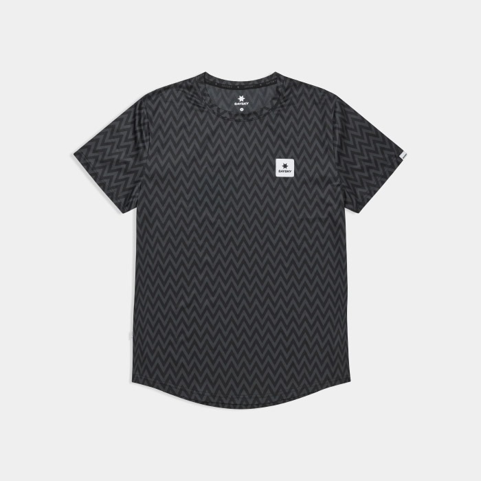 SAYSKY セイスカイ メンズ ランニングTシャツ Zig Zag Combat T-shirt