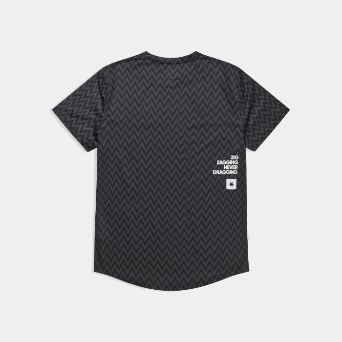 SAYSKY セイスカイ メンズ ランニングTシャツ Zig Zag Combat T-shirt