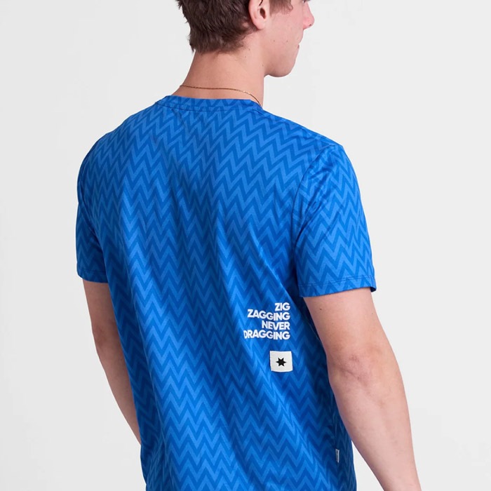 SAYSKY セイスカイ メンズ ランニングTシャツ Zig Zag Combat T-shirt