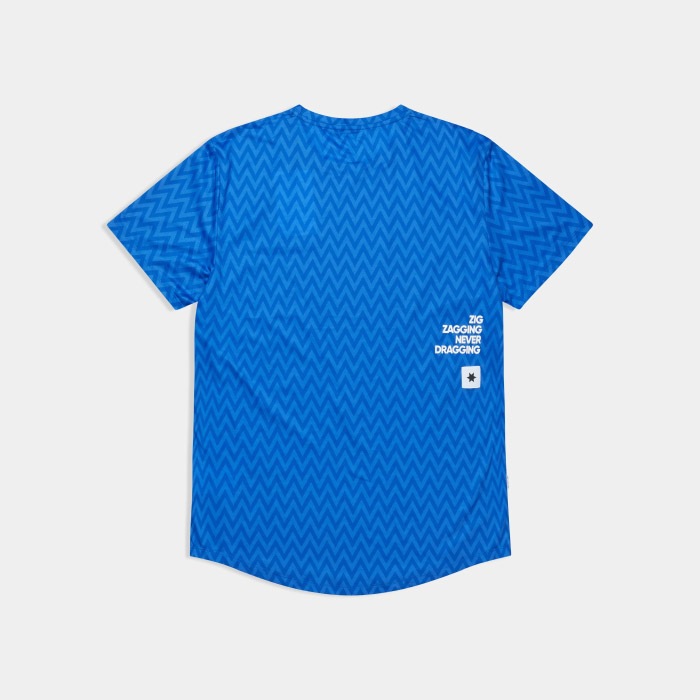 SAYSKY セイスカイ メンズ ランニングTシャツ Zig Zag Combat T-shirt