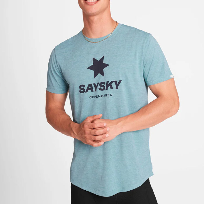 SAYSKY セイスカイ ランニングTシャツ Logo Combat Pro T-shirt メンズ
