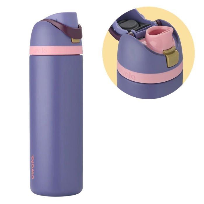 owala オワラ 水筒 FreeSip 24oz フリーシップ 710ml ブルージェイ 紫