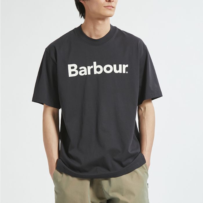 Barbour バブアー Pensford フロントロゴ Tシャツ Japan Exclusive