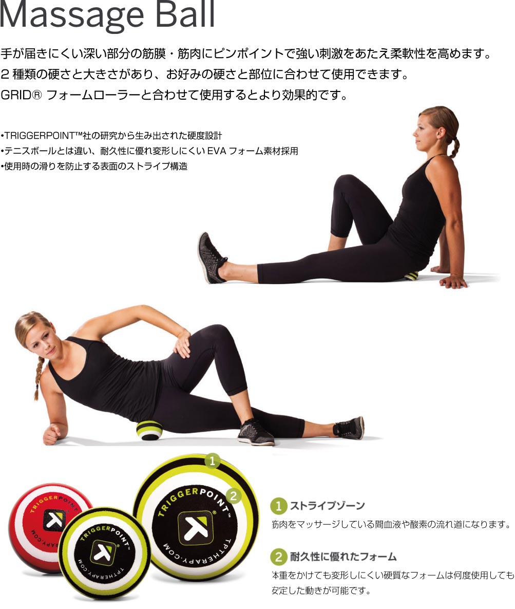 TRIGGER POINT トリガーポイント Massage Ball MBX マッサージボール