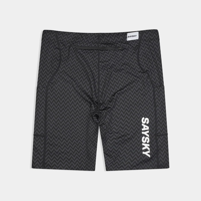 SAYSKY セイスカイ メンズ ランニングタイツ Zig Zag Combat+ Short
