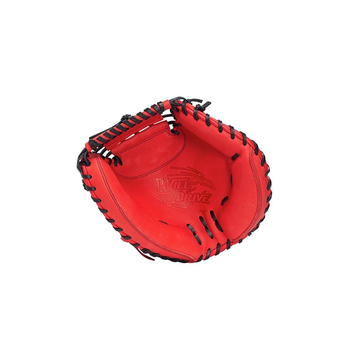 MIZUNO ミズノ 野球グローブ 軟式用ウィルドライブ レッド 捕手用 M-R