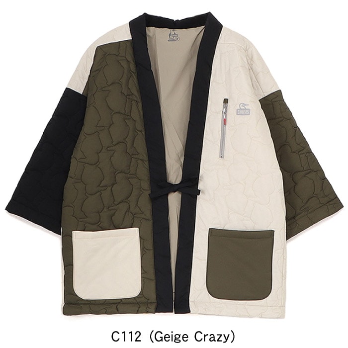 CHUMS チャムス ブービーステッチパテッドハンテン ユニセックス 半纏