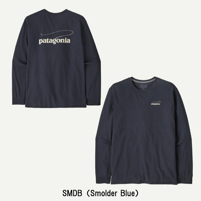 patagonia パタゴニア Tシャツ ロングスリーブ・キャスティング・ロゴ